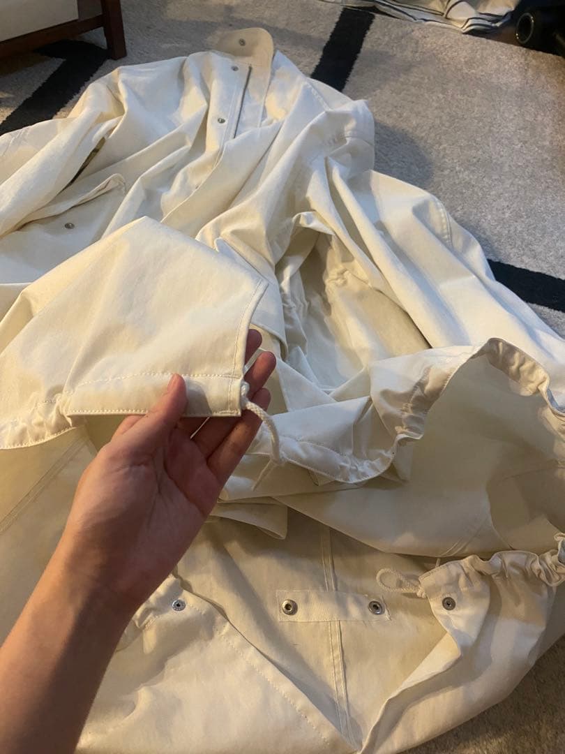 ＜LOEFF＞TCオックス ミリタリー スタンドカラー コート UNISEX