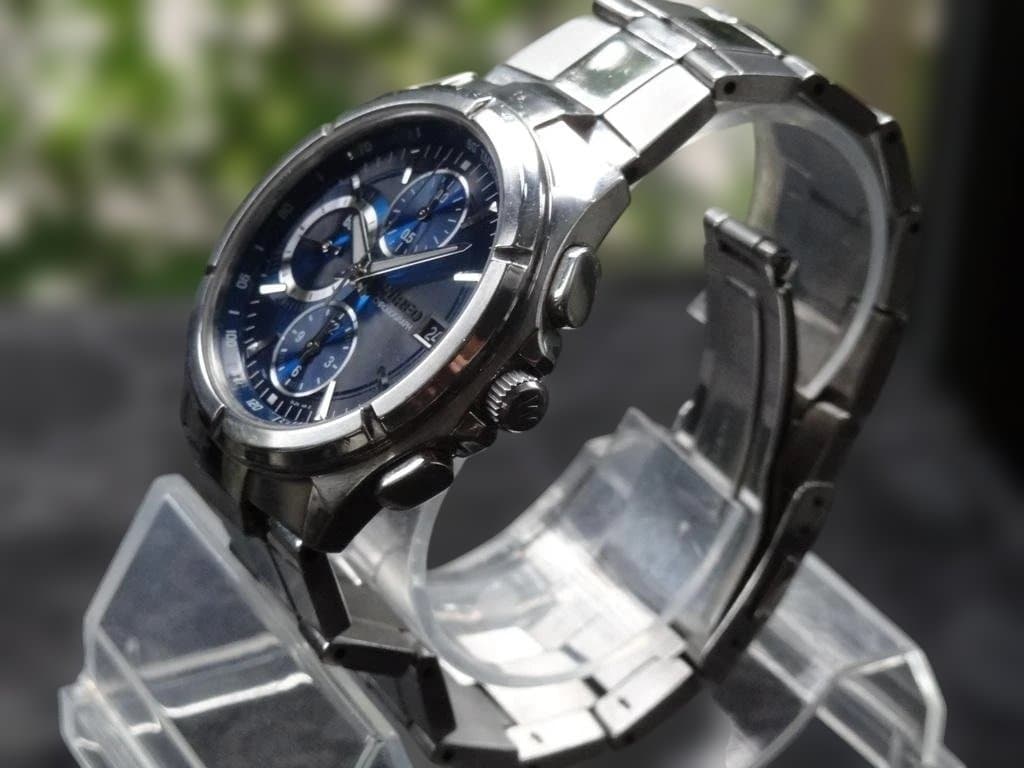 k*4様 SEIKO WIRED 7T92-0JK0 セイコー クロノグラフ 腕