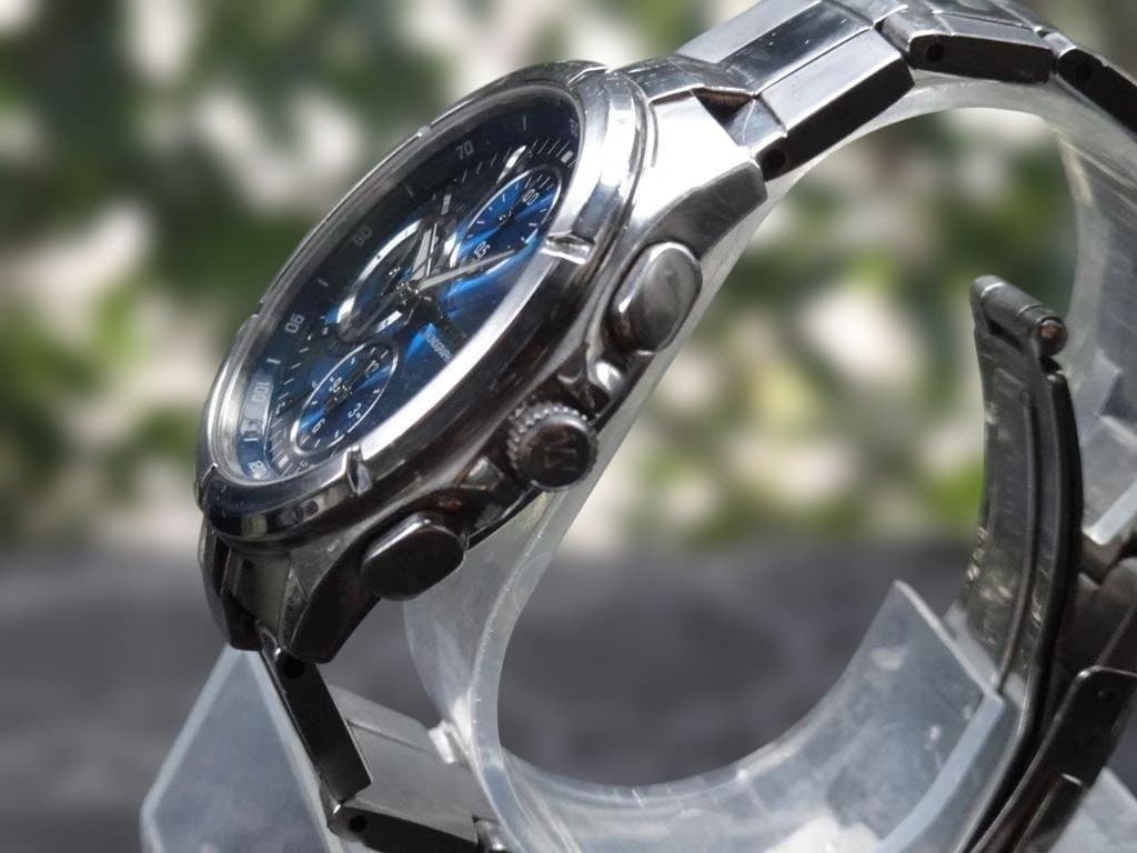 k*4様 SEIKO WIRED 7T92-0JK0 セイコー クロノグラフ 腕