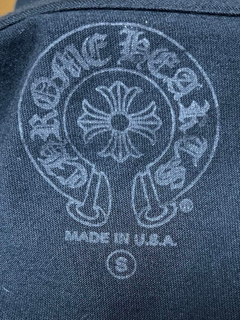 クロムハーツ　ネックロゴ　ロンT