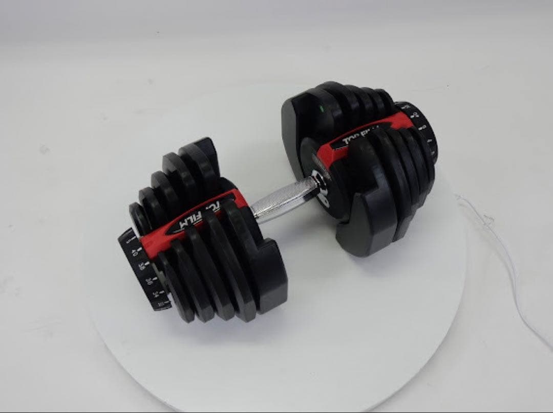 【新品】可変式ダンベル 40kg 2個セット RED