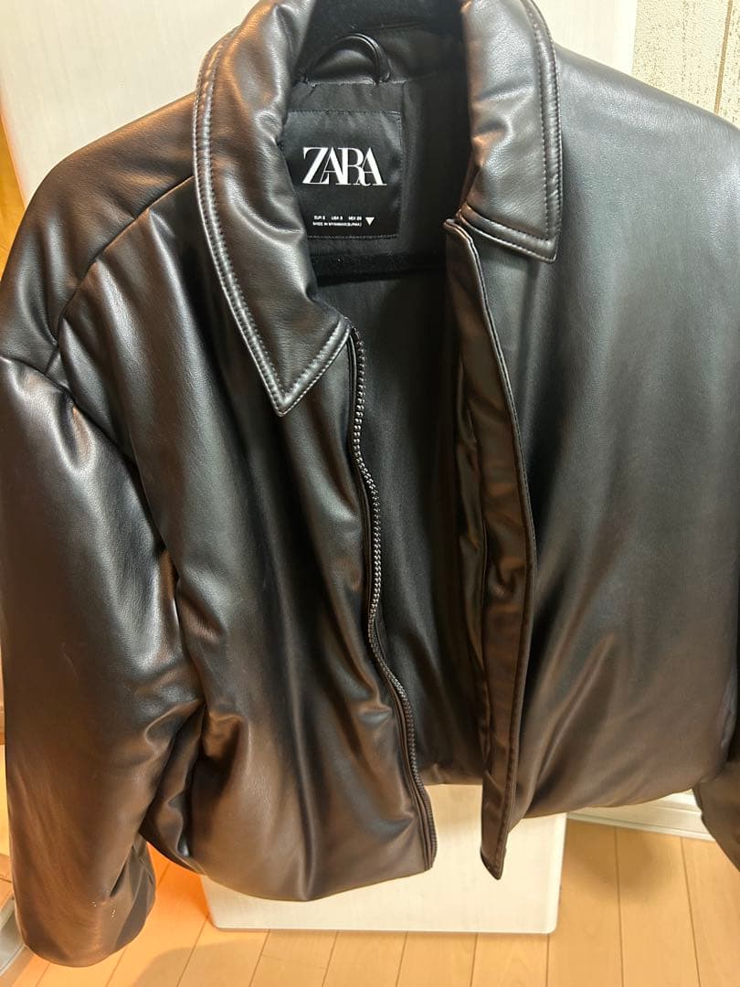ZARA 黒 レザージャケット