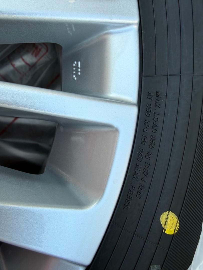 【新車純正×納車前外し】アルファードX40系ノーマルタイヤとホイール