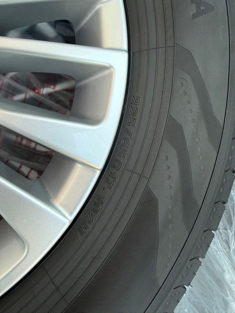 【新車純正×納車前外し】アルファードX40系ノーマルタイヤとホイール