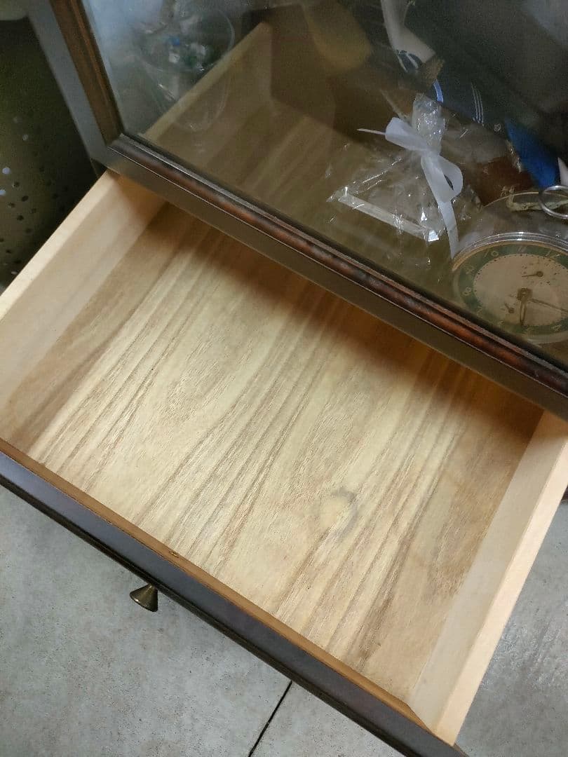 美品　ヴィンテージ　キャビネット　ガラスケース