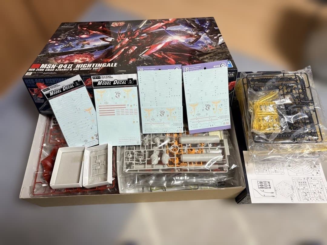 HGUC ナイチンゲール　エフェクト　デカールセット