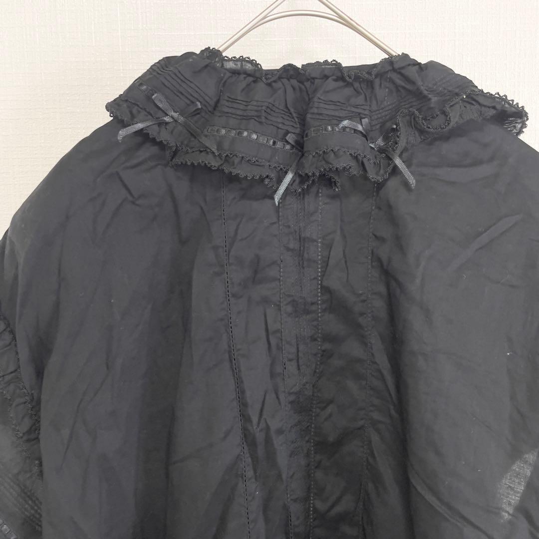 ピンクハウス チュニック レース リボン ロリータ ガーリー 古着コーデ