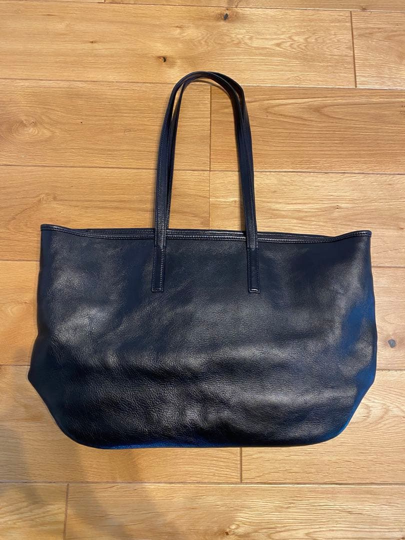 ビジネスレザーファクトリー レザー トートバッグ 黒