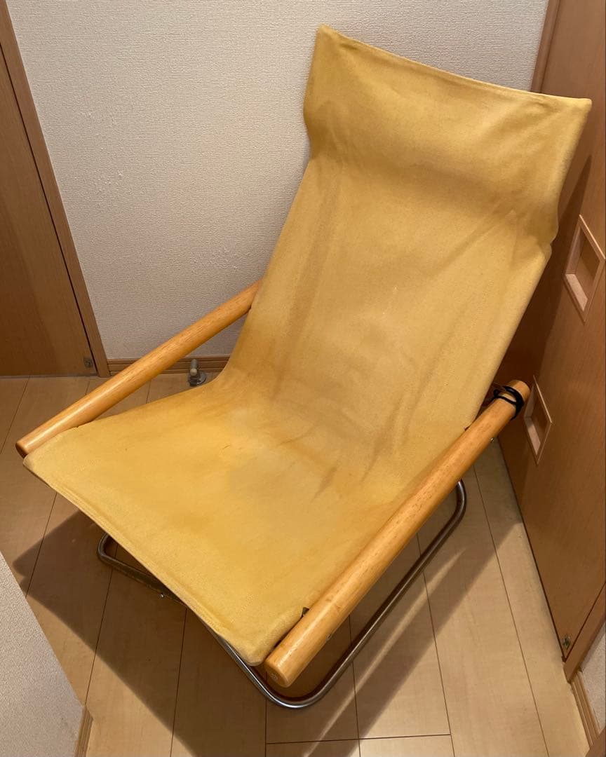 Nychair X （ニーチェア Ｘ） オットマン付きセット　イエロー