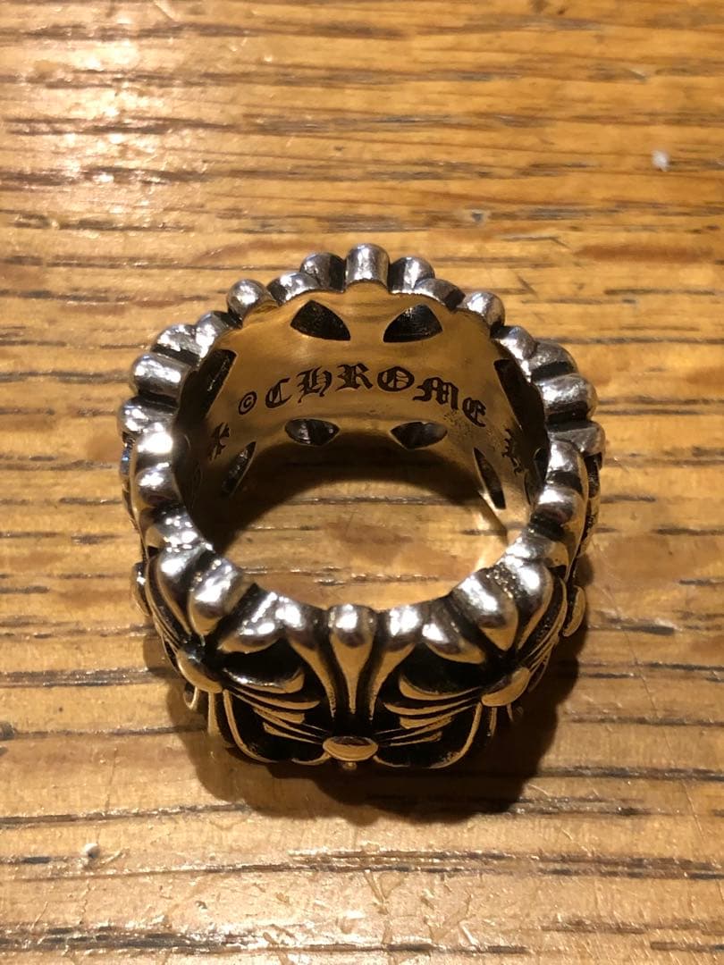 値*す様 CHROME HEARTS クロムハーツ リング 14号
