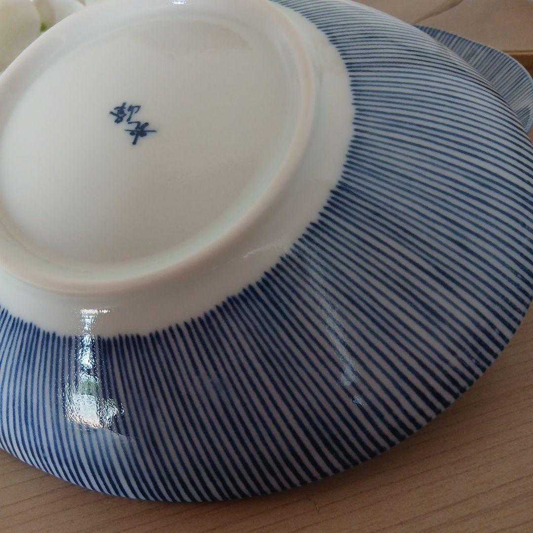 ご確認用です‼️ 美濃焼 細十草 楕円中皿 深鉢楕円2枚セット