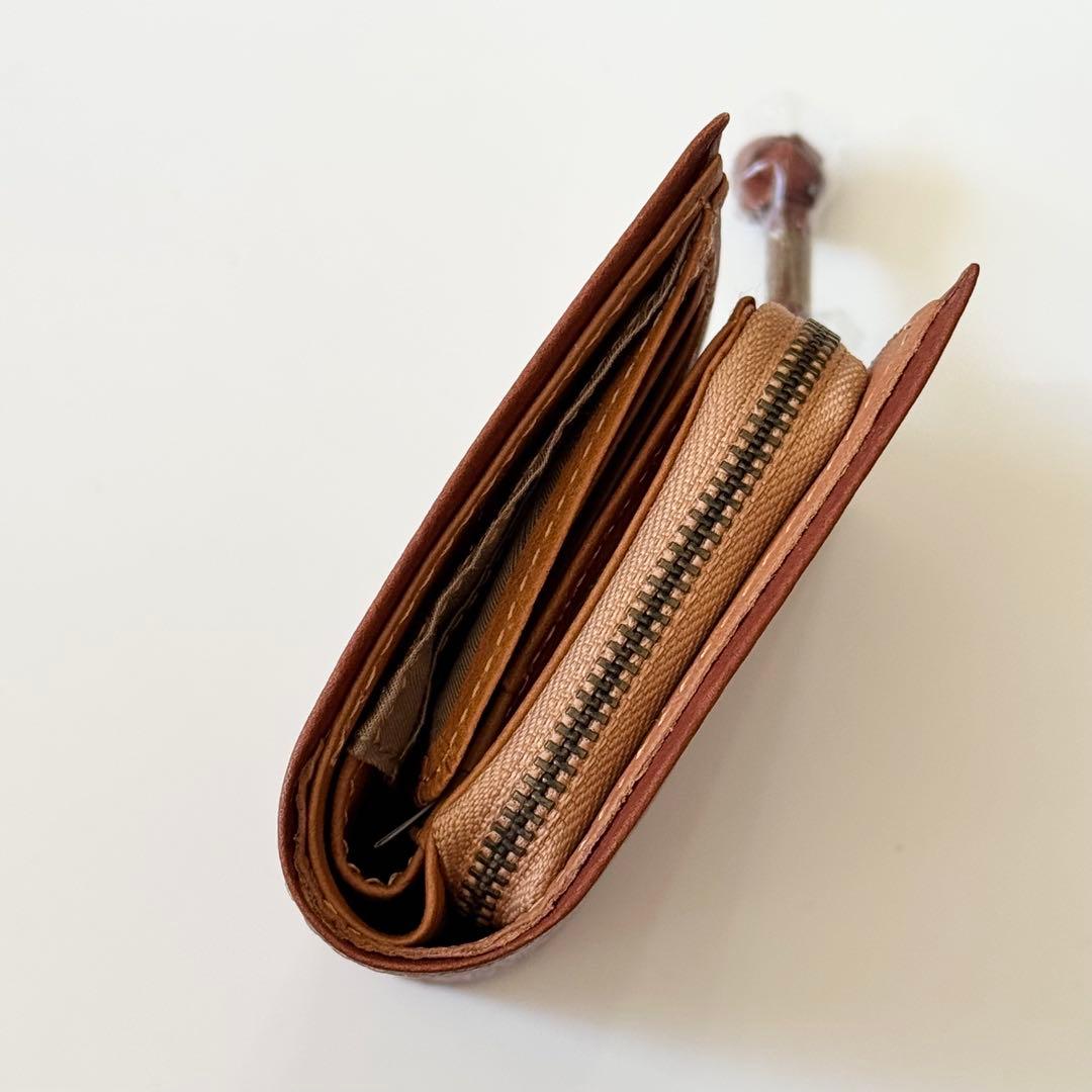 Dakota ダコタ 財布 二つ折り財布 折財布 ピアッタ ブラウン