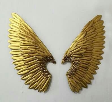 ヨーロッパ式鉄芸   飾りを掛ける   壁飾り   天使の翼