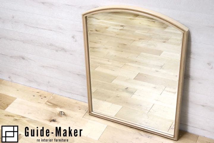 GMET380T○壁掛けミラー ウォールミラー 鏡 姿見 シンプルモダン 木製フ