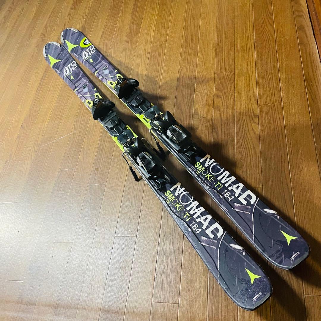 ATOMIC スキー板「NOMAD SMOKE」 164cm ビンディング付き