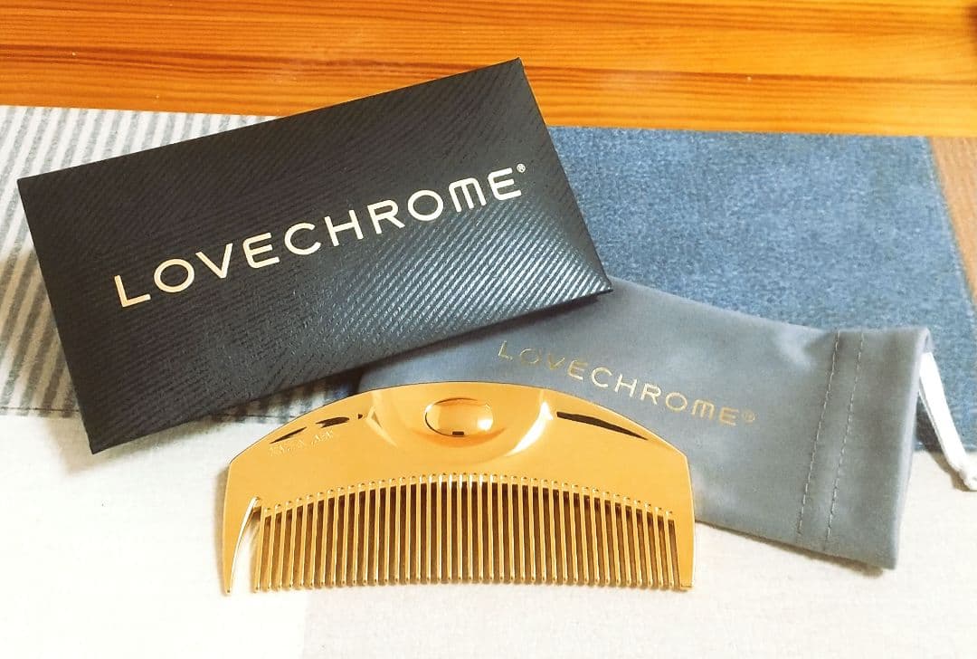 LOVECHROME ゴールド コーム (R)K24GP TSUKI