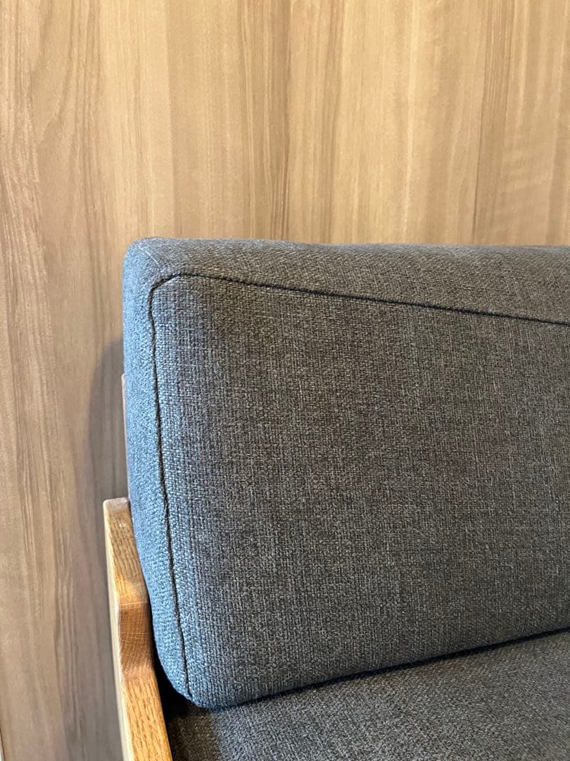 モモナチュラル　デイソファ　3人掛け