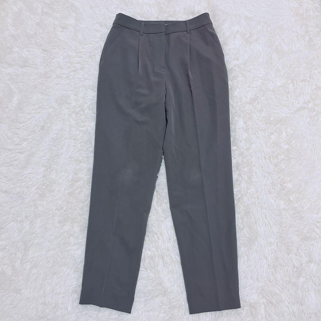 ナチュラルビューティーベーシック　ノーカラースーツセットアップ　S 洗える