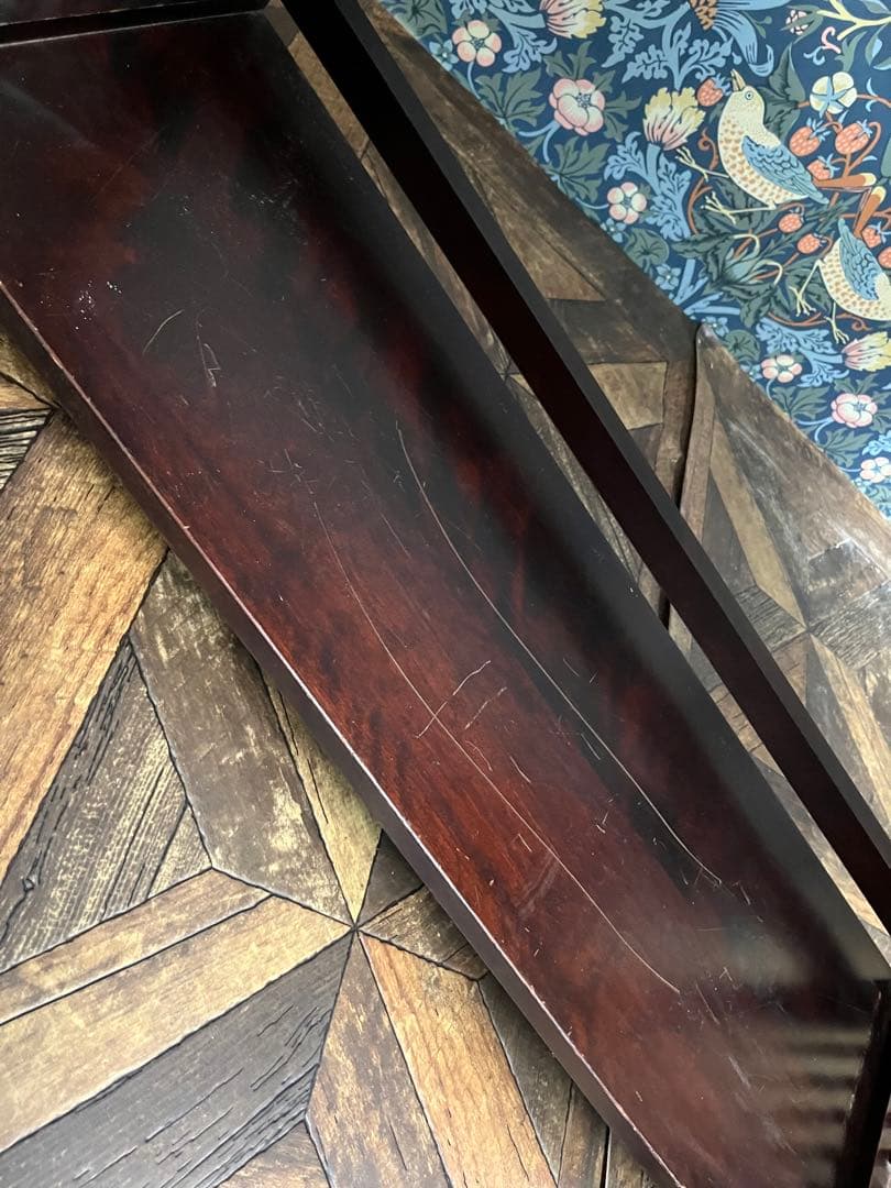 北海道民芸家具 シェルフ 棚 飾り棚 ラック 昭和レトロ 和 インテリア