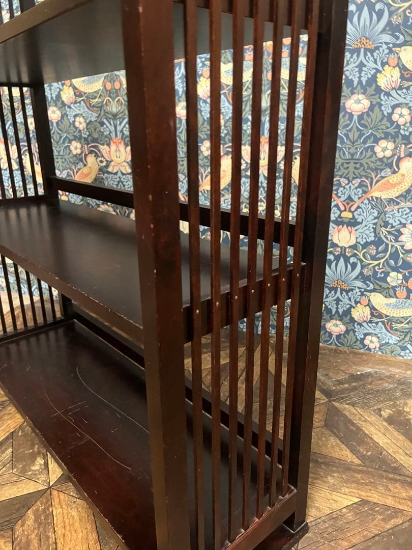 北海道民芸家具 シェルフ 棚 飾り棚 ラック 昭和レトロ 和 インテリア