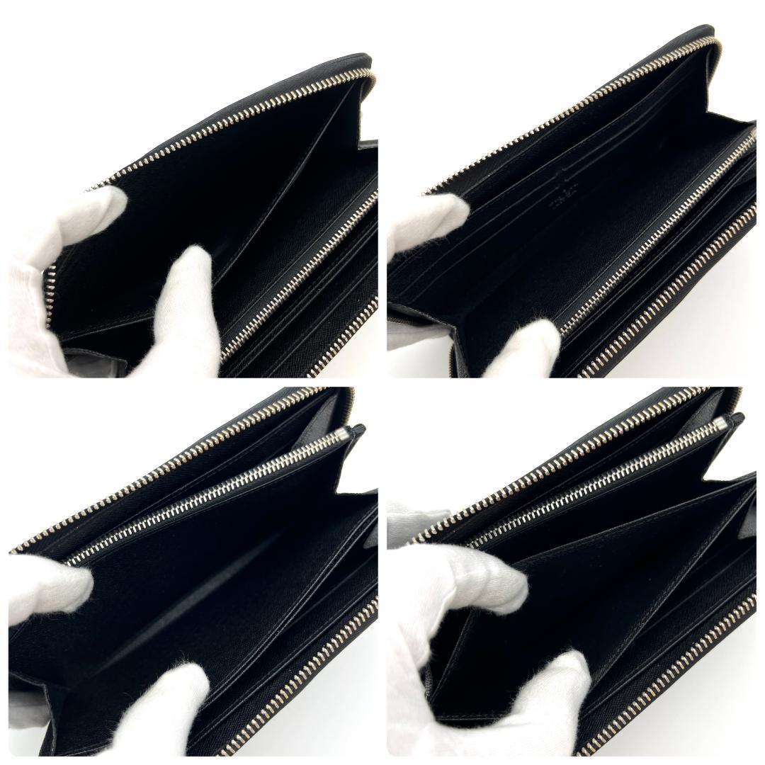 【超極美品】ルイヴィトン エピ ジッピーウォレット ブラック 長財布 A549