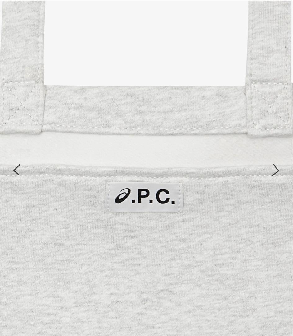 新品♡未使用　A.P.C.×asicsロゴ入りトートバッグ