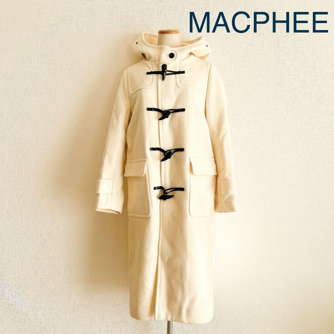 MACPHEE オフホワイト色 ダッフルコート
