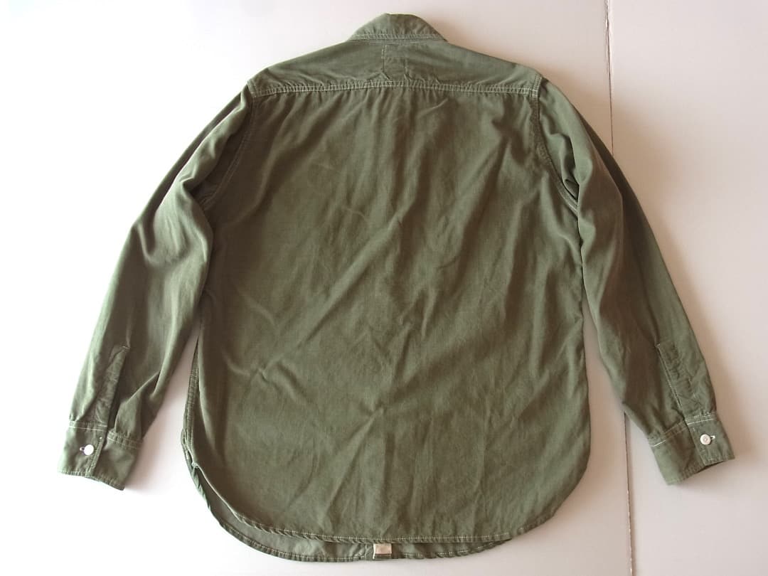 Post Overalls LIGHT3／細畝コーデュロイ・シャツ o’alls