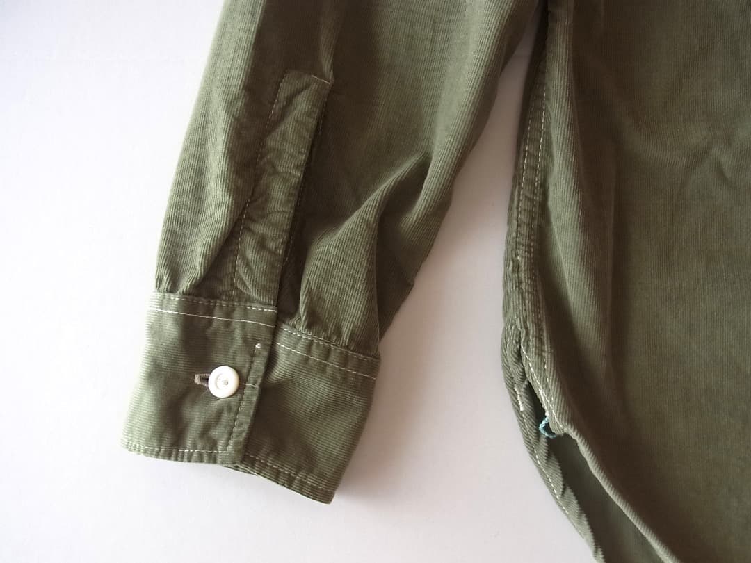 Post Overalls LIGHT3／細畝コーデュロイ・シャツ o’alls