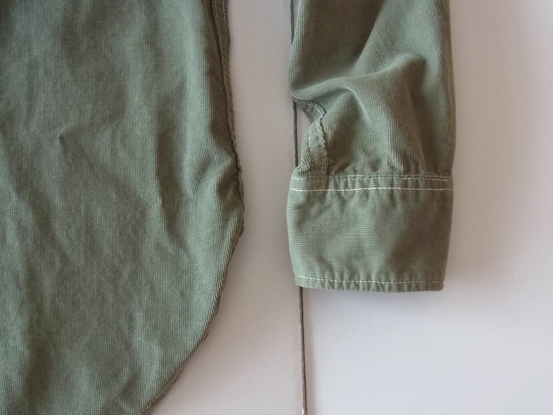 Post Overalls LIGHT3／細畝コーデュロイ・シャツ o’alls