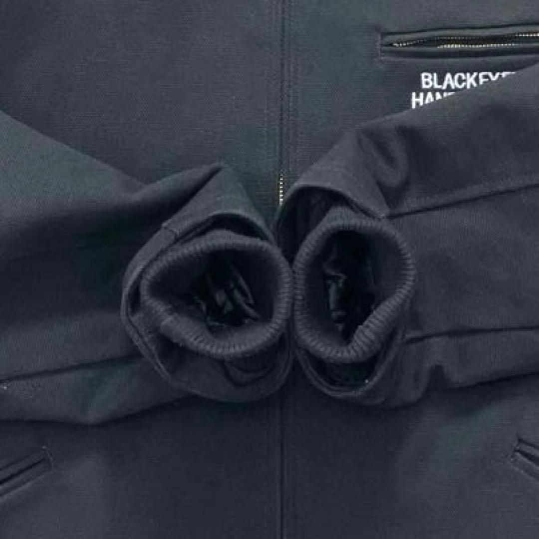 ブラックアイパッチ 取扱注意 ロゴ刺繍 キルティング コーデュロイ