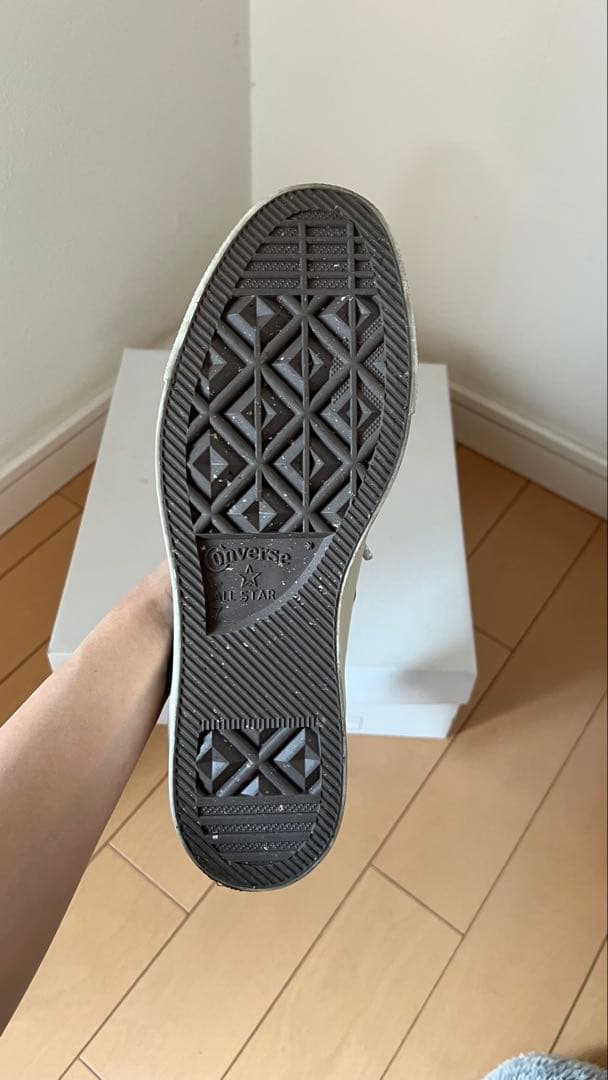 大幅値下げ コンバース 厚底 ブラック ハイカット スニーカー