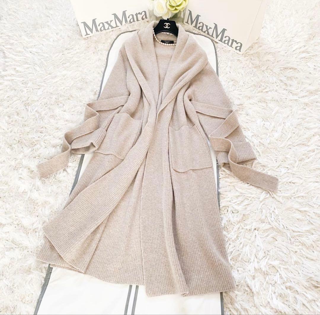 ★美品★マックスマーラ MaxMara ニットコート★