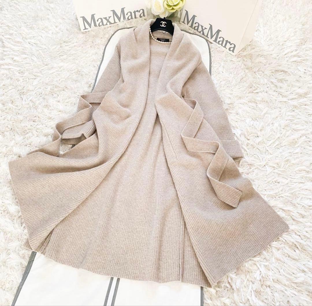 ★美品★マックスマーラ MaxMara ニットコート★