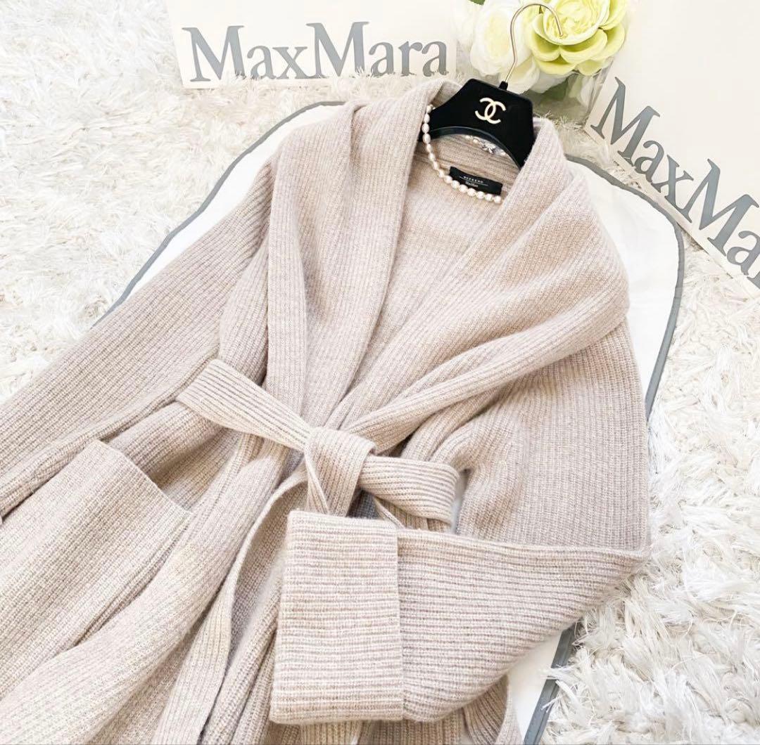 ★美品★マックスマーラ MaxMara ニットコート★