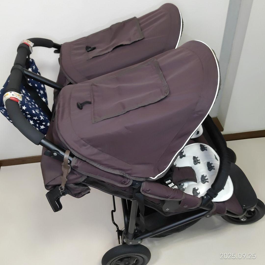 Air Buggy　エアバギー　ココダブル　二人乗りベビーカー　送料無料