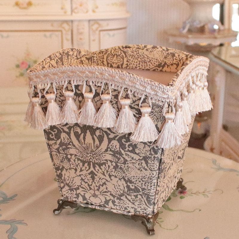 脚付ダストボックス マルチボックス タッセル ゴミ箱 140-236