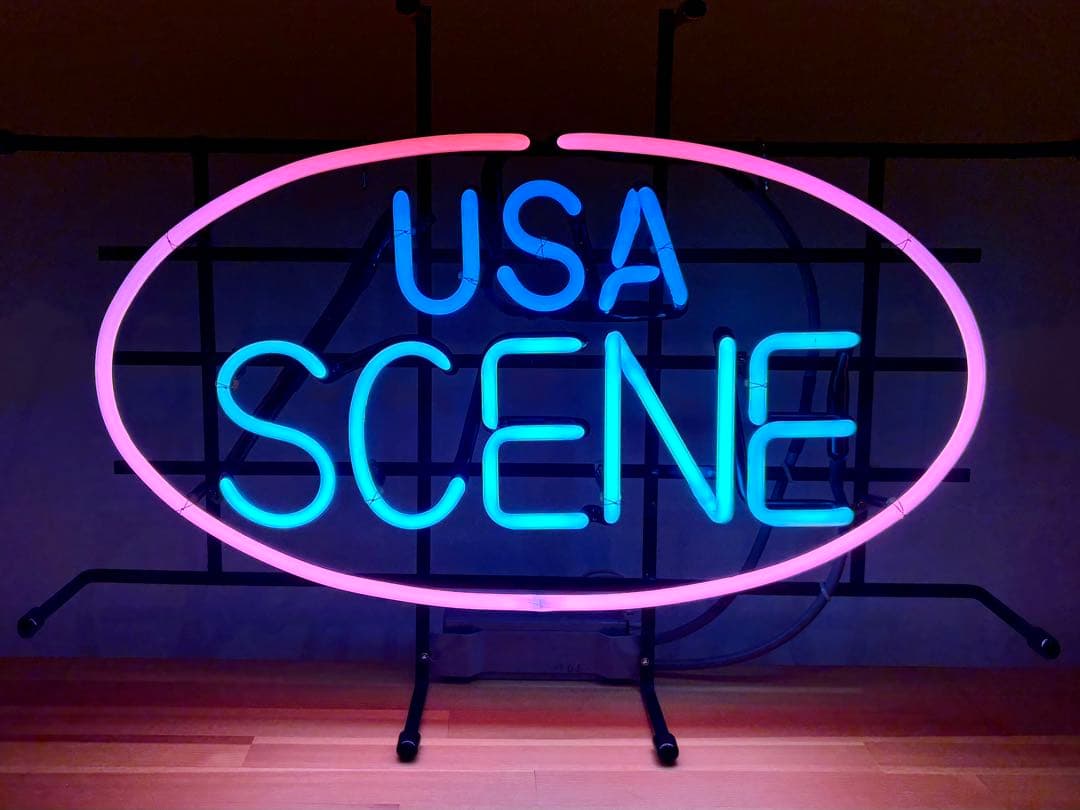 ネオンサイン　USA SCENE