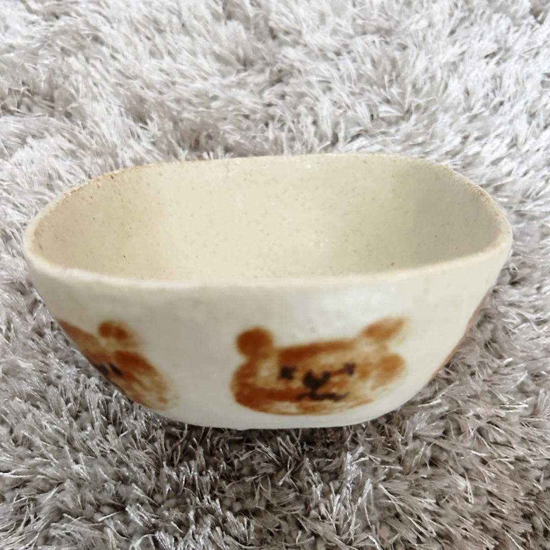 岡村友太郎 小皿　くま　クマ