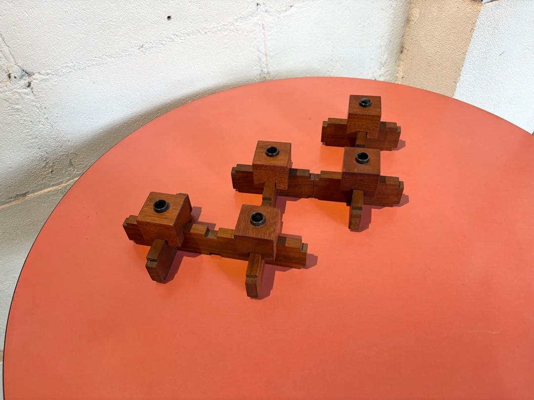 キャンドルホルダー　置物　ビンテージ