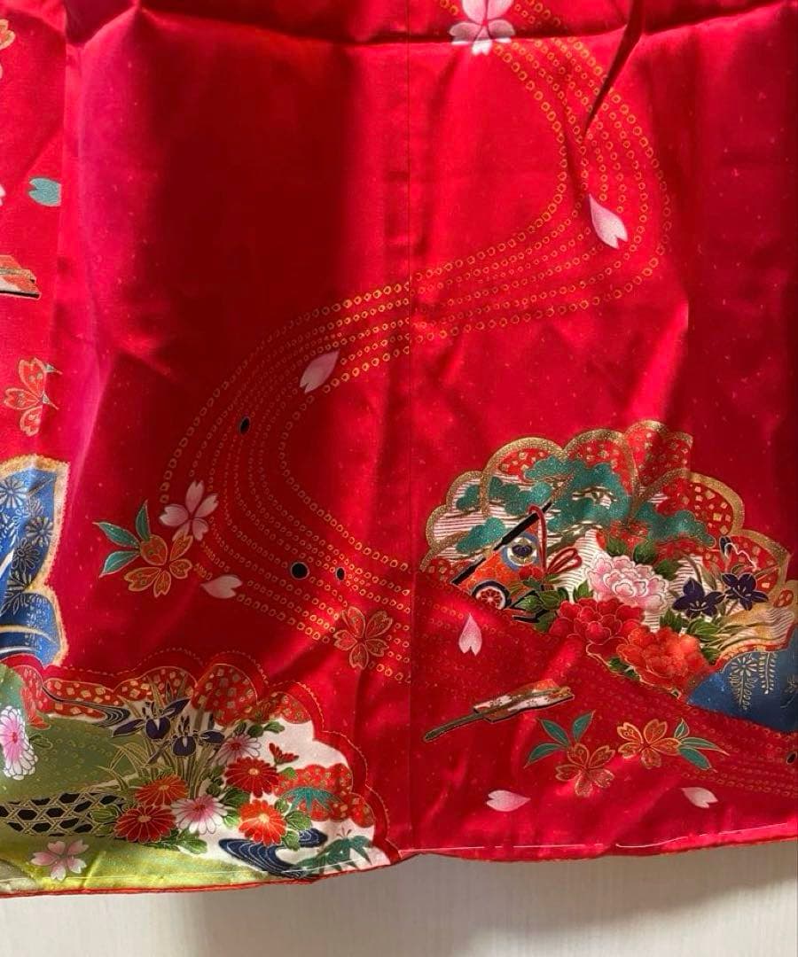 千歳飾り　七歳用 七五三　着物単品