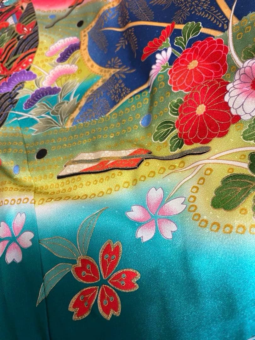 千歳飾り　七歳用 七五三　着物単品