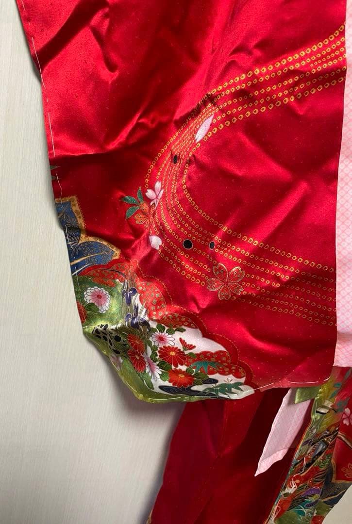 千歳飾り　七歳用 七五三　着物単品