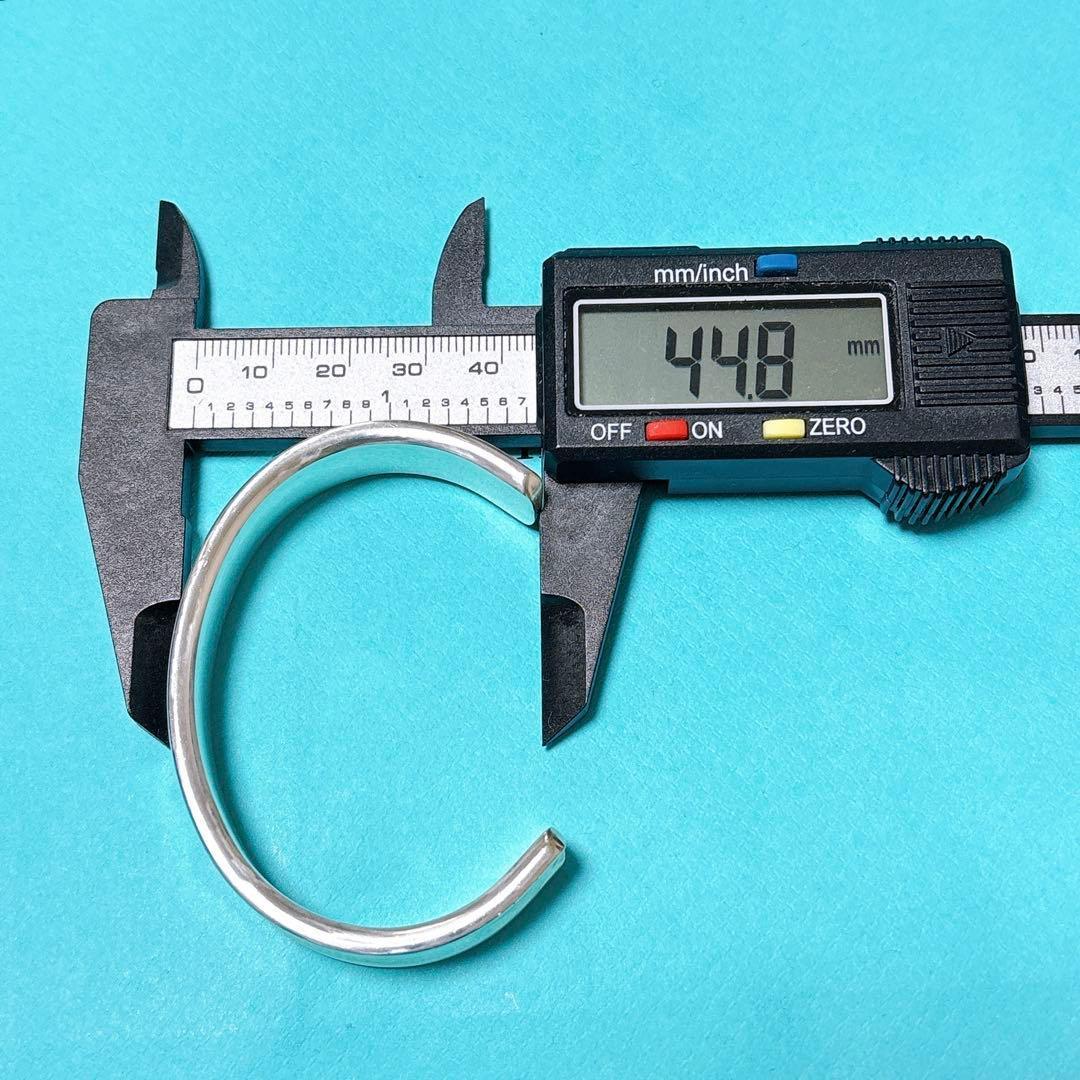 【美品】ティファニー ナロー カフ ワイド バングル ブレスレット SV925