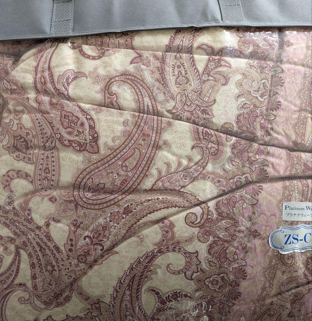 プラチナウェーブ羽毛掛け布団　絶対姿勢