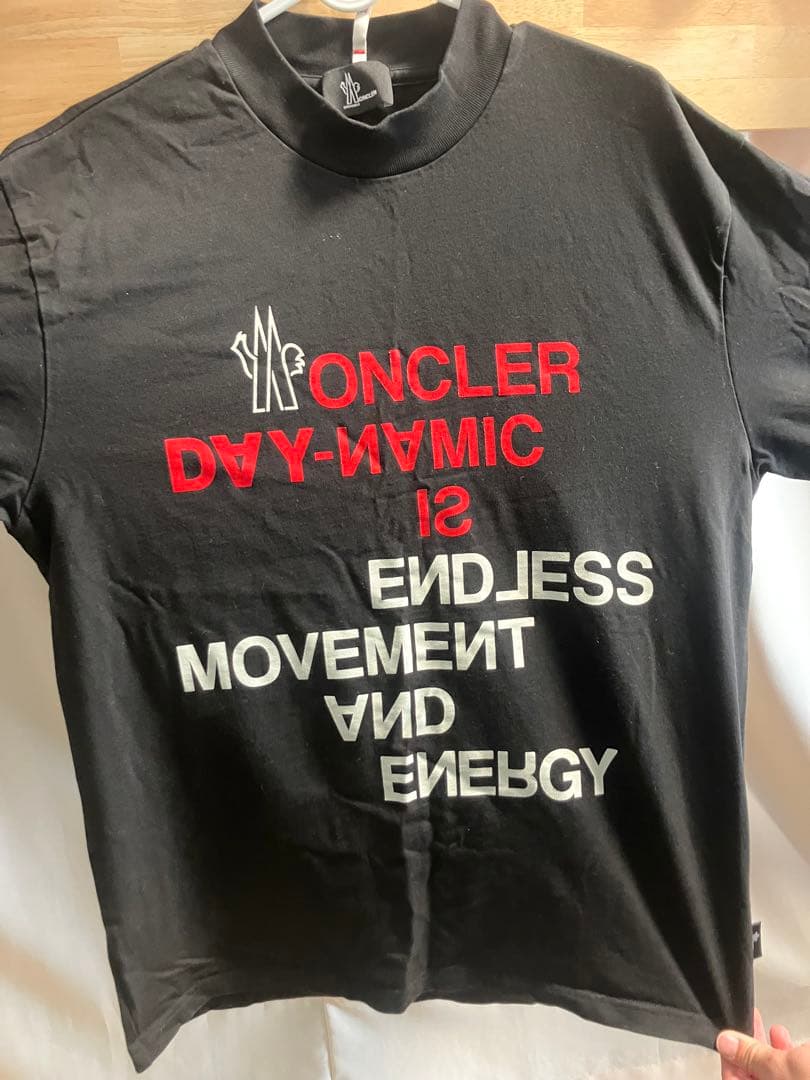 Moncler プリントTシャツ ブラック