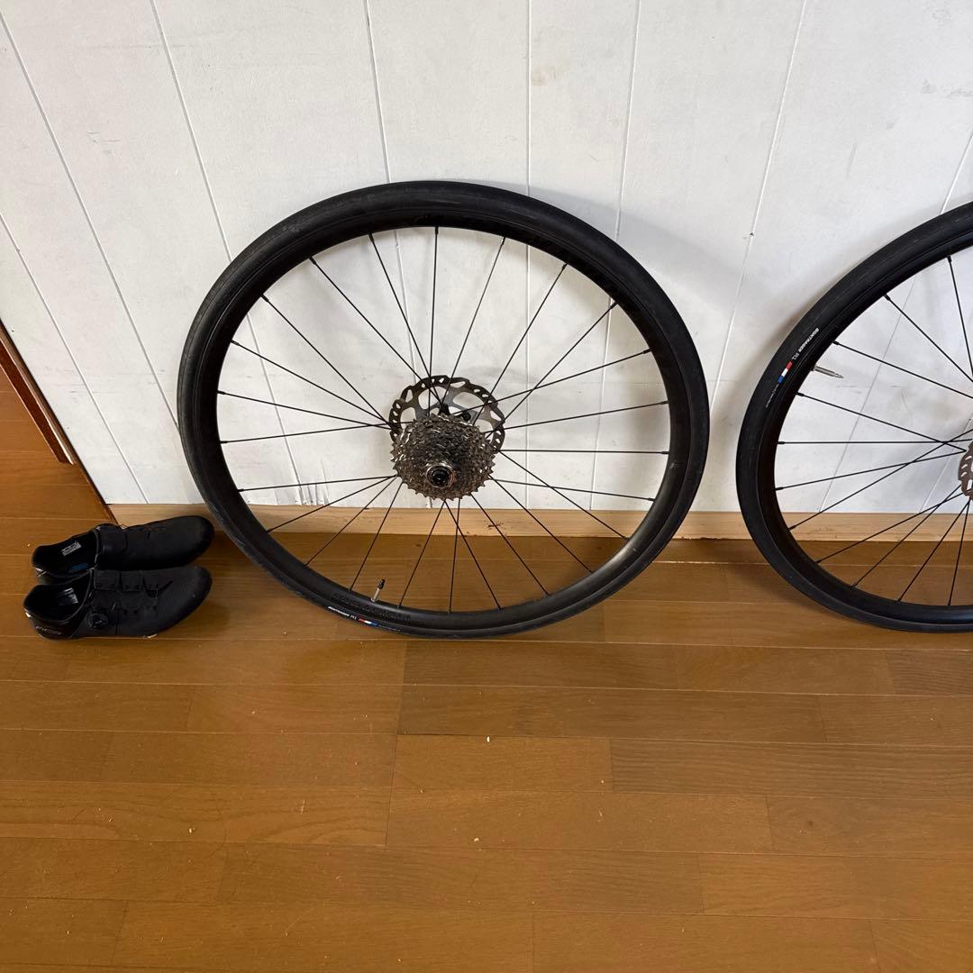 ディスクブレーキ用ホイール2本セットボントレガーアルミホイール