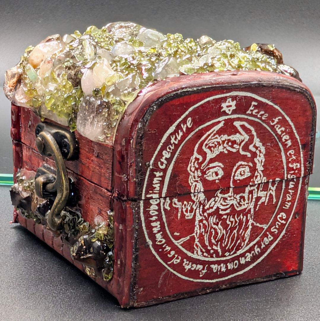 【1点物】 ソロモン王の鍵 護符魔術オルゴンボックス 〜日曜日照応・太陽護符〜