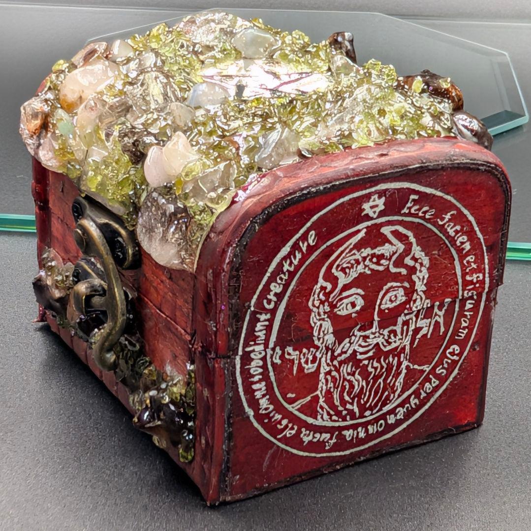 【1点物】 ソロモン王の鍵 護符魔術オルゴンボックス 〜日曜日照応・太陽護符〜