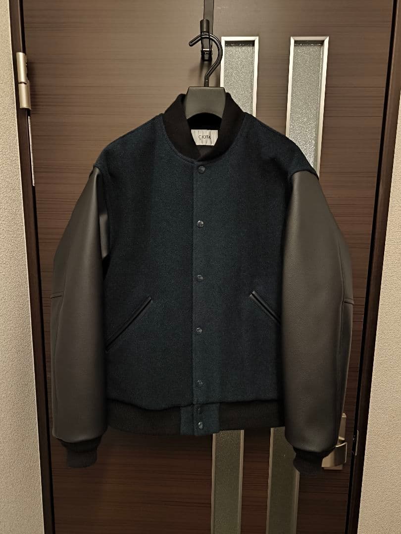 最終値下げ　CIOTA スタジャン　ネイビー　25aw　シオタ